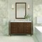 James Martin Vanities 48'' Vanity, Mid Century Walnut w/ 3 CM Arctic Fall Solid Surface Top 485-V48-WLT-3AF - alternate 6